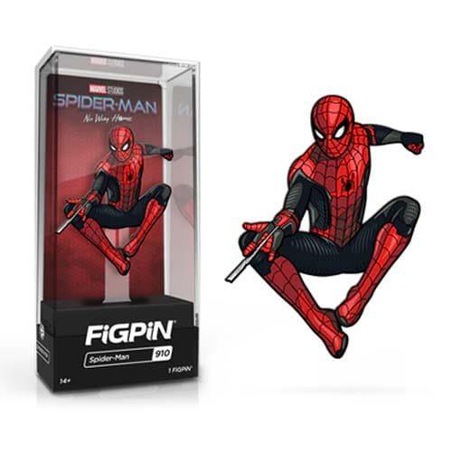 FiGPiN Enamel Pin - Spider-Man: No Way Home - Select Figure(s) #910 - Spider- Man
