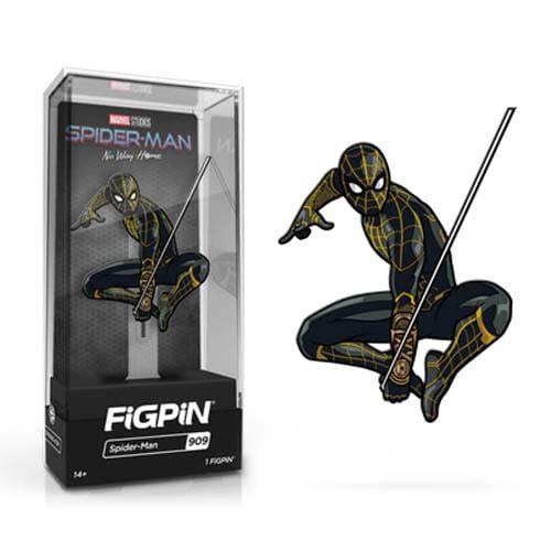 FiGPiN Enamel Pin - Spider-Man: No Way Home - Select Figure(s) #909 - Spider- Man