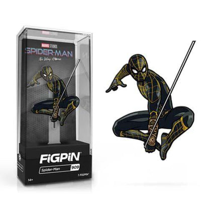 FiGPiN Enamel Pin - Spider-Man: No Way Home - Select Figure(s) #909 - Spider- Man
