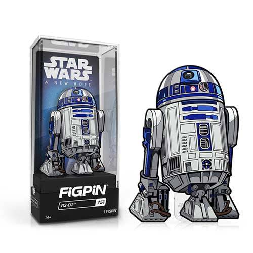 FiGPiN Enamel Pin - Star Wars - A New Hope - Select Figure(s) #751 - R2-D2