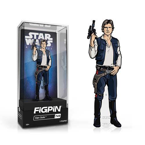 FiGPiN Enamel Pin - Star Wars - A New Hope - Select Figure(s) #749 - Han Solo
