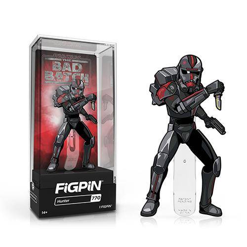 FiGPiN Enamel Pin - Star Wars - The Bad Batch - Select Figure(s) #770 - Hunter
