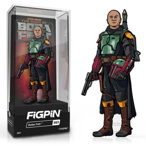 FiGPiN Enamel Pin - Star Wars - The Book of Boba Fett - Select Figure(s) #861 - Boba Fett