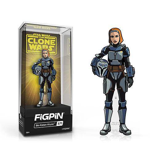 FiGPiN Enamel Pin - Star Wars - The Clone Wars - Select Figure(s) #571 - Bo- Katan Kryze - Limited Edition