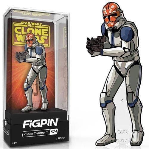 FiGPiN Enamel Pin - Star Wars - The Clone Wars - Select Figure(s) #574 - Clone Trooper