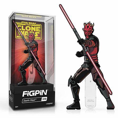 FiGPiN Enamel Pin - Star Wars - The Clone Wars - Select Figure(s) #519 - Darth Maul