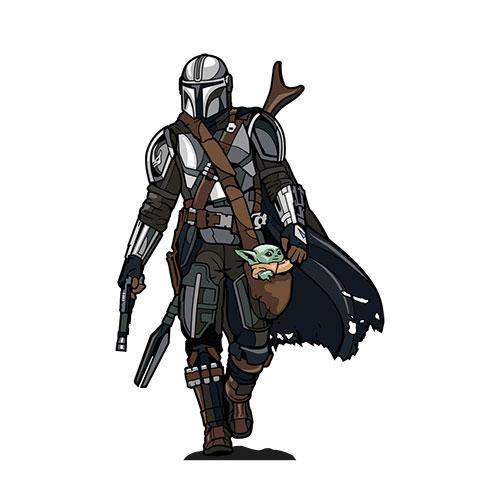FiGPiN Enamel Pin - Star Wars - The Mandalorian - Select Figure(s) - Collectors World Toys