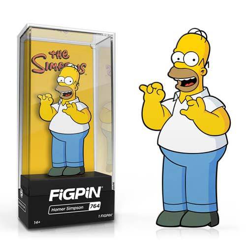 FiGPiN Enamel Pin - The Simpsons - Select Figure(s) #764 - Homer Simpson