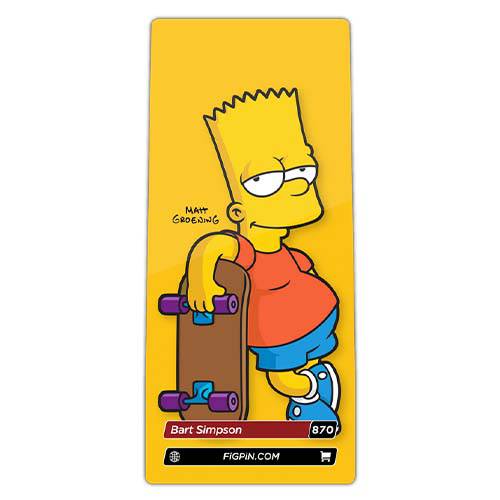 FiGPiN Enamel Pin - The Simpsons - Select Figure(s) - Collectors World Toys