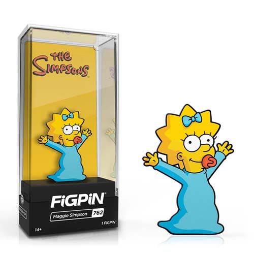 FiGPiN Enamel Pin - The Simpsons - Select Figure(s) #762 - Maggie Simpson