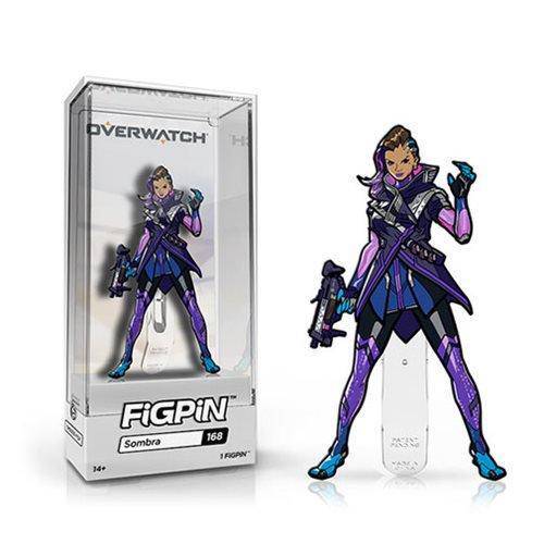 FiGPiN - Overwatch - Enamel Pin - Select Figure(s) #168 - Sombra Main image