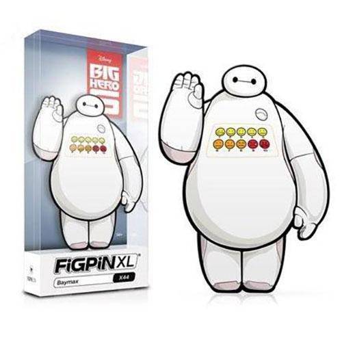FiGPiN #X44 Big Hero 6 Baymax Pain Meter FiGPiN XL Enamel Pin - Entertainment Earth Exclusive - Collectors World Toys Main image