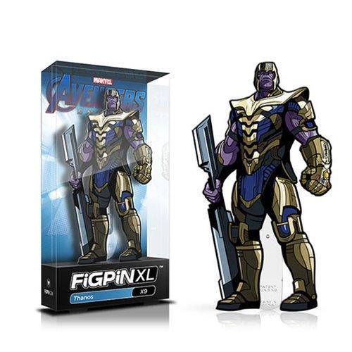 FiGPiN #X9 Marvel Avengers: Endgame Thanos FiGPiN XL Enamel Pin - Collectors World Toys Main image