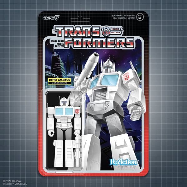 Optimus Prime Ultra Magnus Transformers Reaction Action Figure