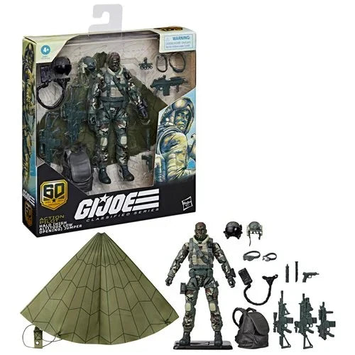G.I. Joe Classified Series 60th Anniversary 6-Inch Action Pilot HALO Jumper Action Figure Main image