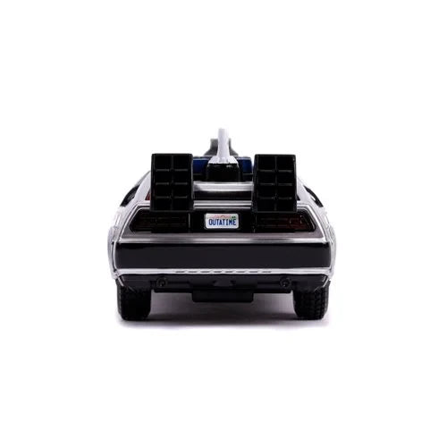 Jada Toys - Back to the Future 2 Time Machine 1:32 Scale Die-Cast Metal Vehicle