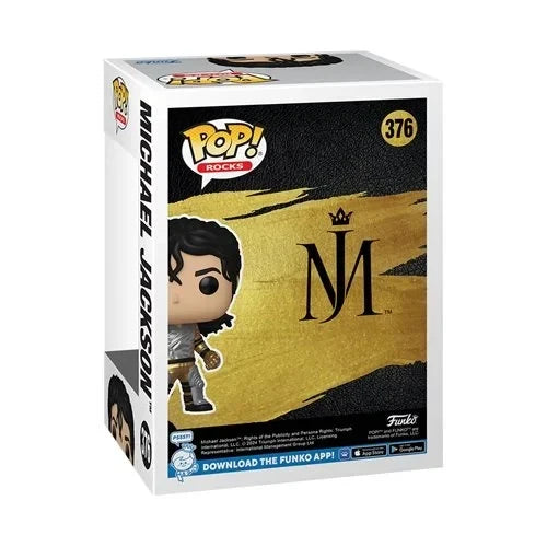 Michael Jackson (Armor) Funko Pop! Vinyl Figure #376 (Bundled with Compatible Box Protector Case)