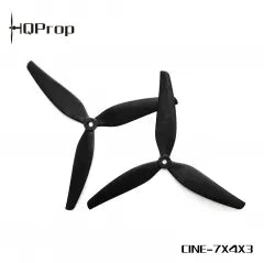 HQProp Cine7(7X4X3) (1CW+1CCW) Black-Glass Fiber Reinforced Nylon Main image