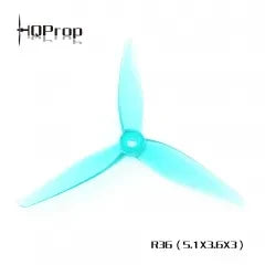 HQProp 5136 （R36）5.1x3.6x3Racing Propeller (2CW+2CCW)-Poly Carbonate