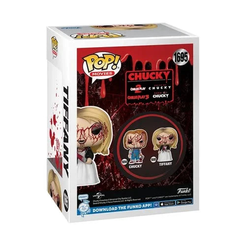 Bride of Chucky Tiffany Bloody Funko Pop! Vinyl Figure #1695 - Entertainment Ear