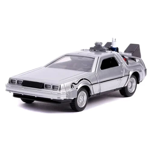 Jada Toys - Back to the Future 2 Time Machine 1:32 Scale Die-Cast Metal Vehicle