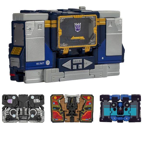 Hasbro - Transformers - Soundwave - G1 Soundwave with Rumble, Ravage, and Buzzsaw