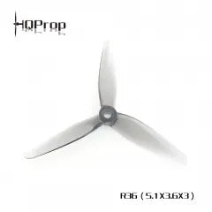 HQProp 5136 （R36）5.1x3.6x3Racing Propeller (2CW+2CCW)-Poly Carbonate