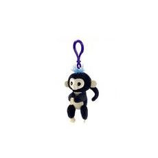 Fingerlings Plush Clip On - Black Hover Image