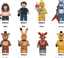 Haunted Animatronic Custom Minifigure Set (8-Pack)