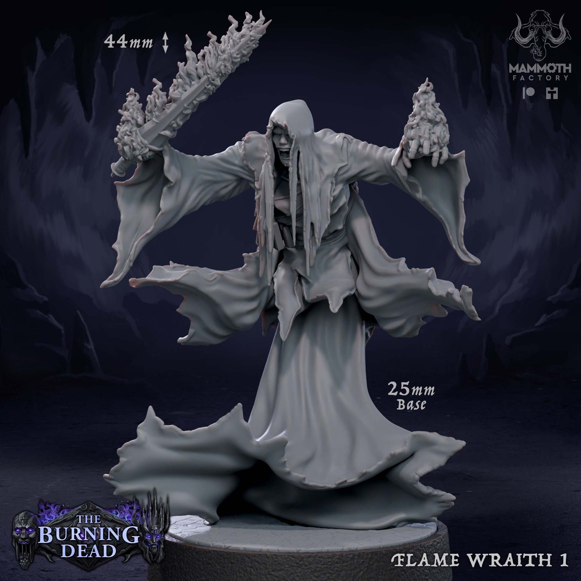 Flame Wraith: Sculpt 1 Main image