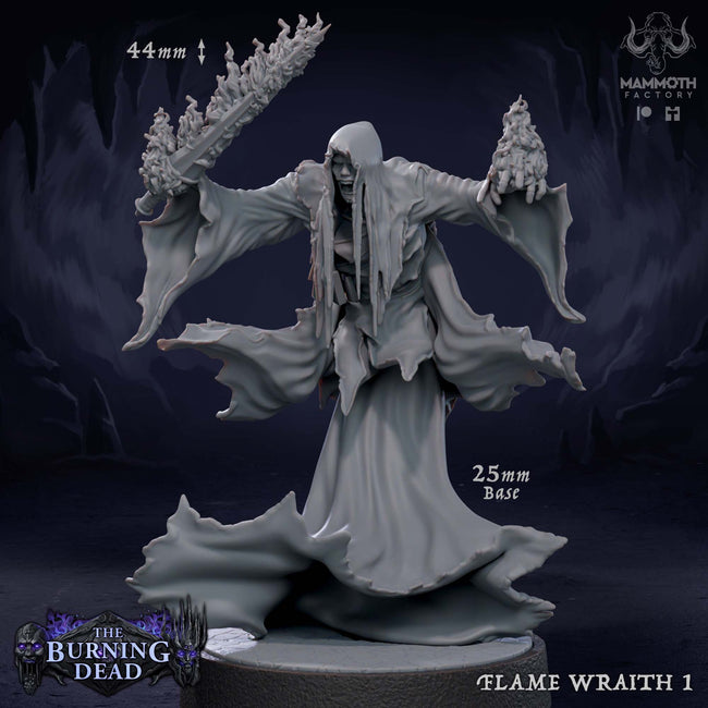 Flame Wraith: Sculpt 1 Hover Image