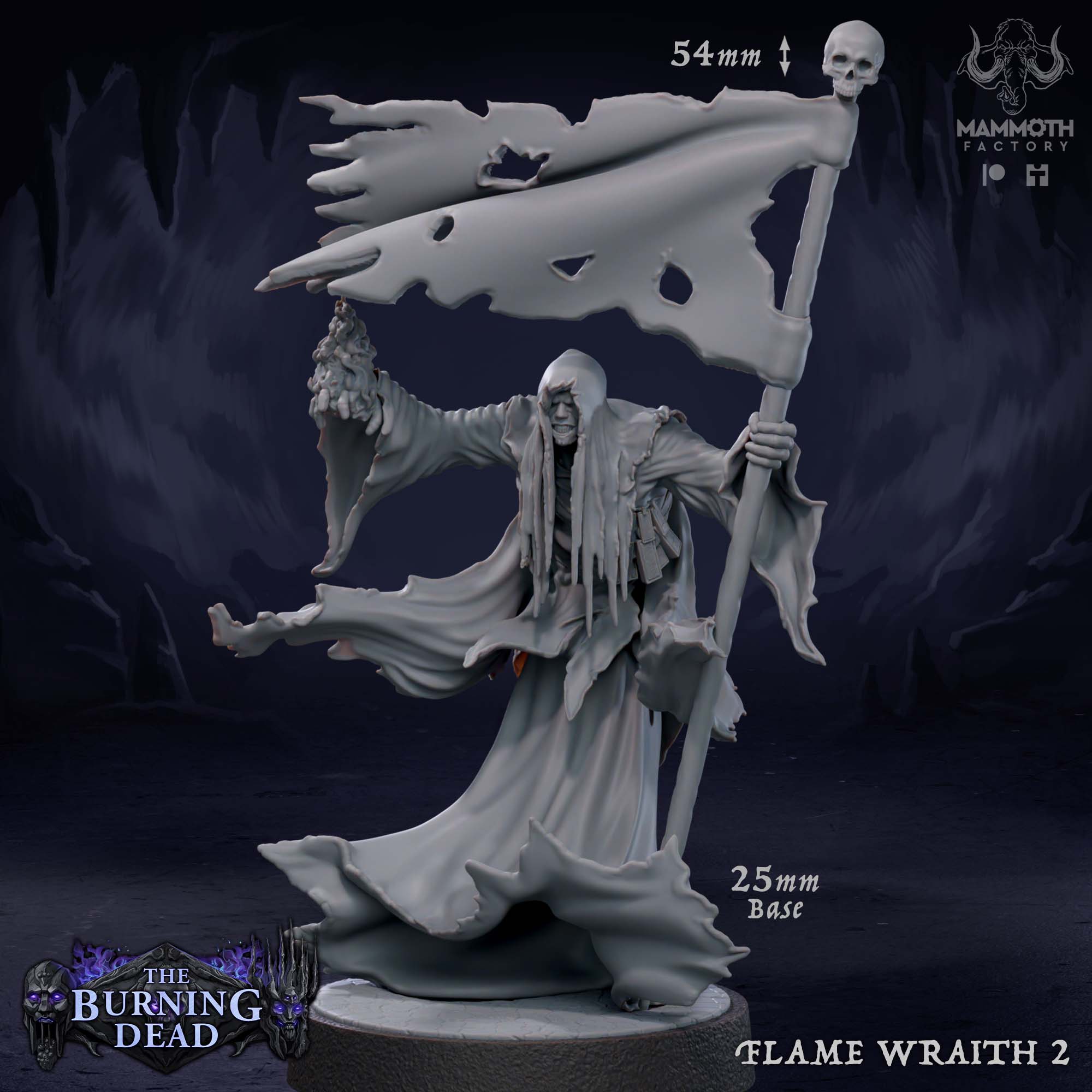 Flame Wraith: Sculpt 2 (Bannerman) Main image