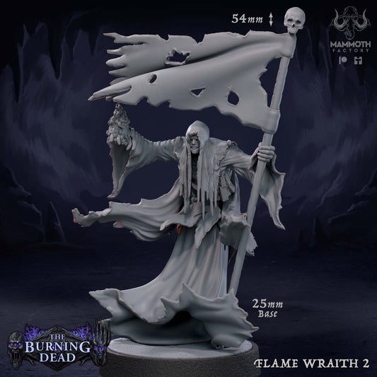 Flame Wraith: Sculpt 2 (Bannerman)