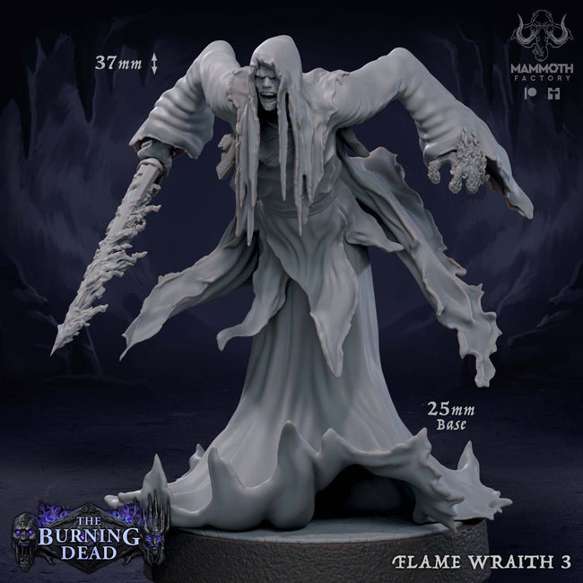 Flame Wraith: Sculpt 3 Hover Image