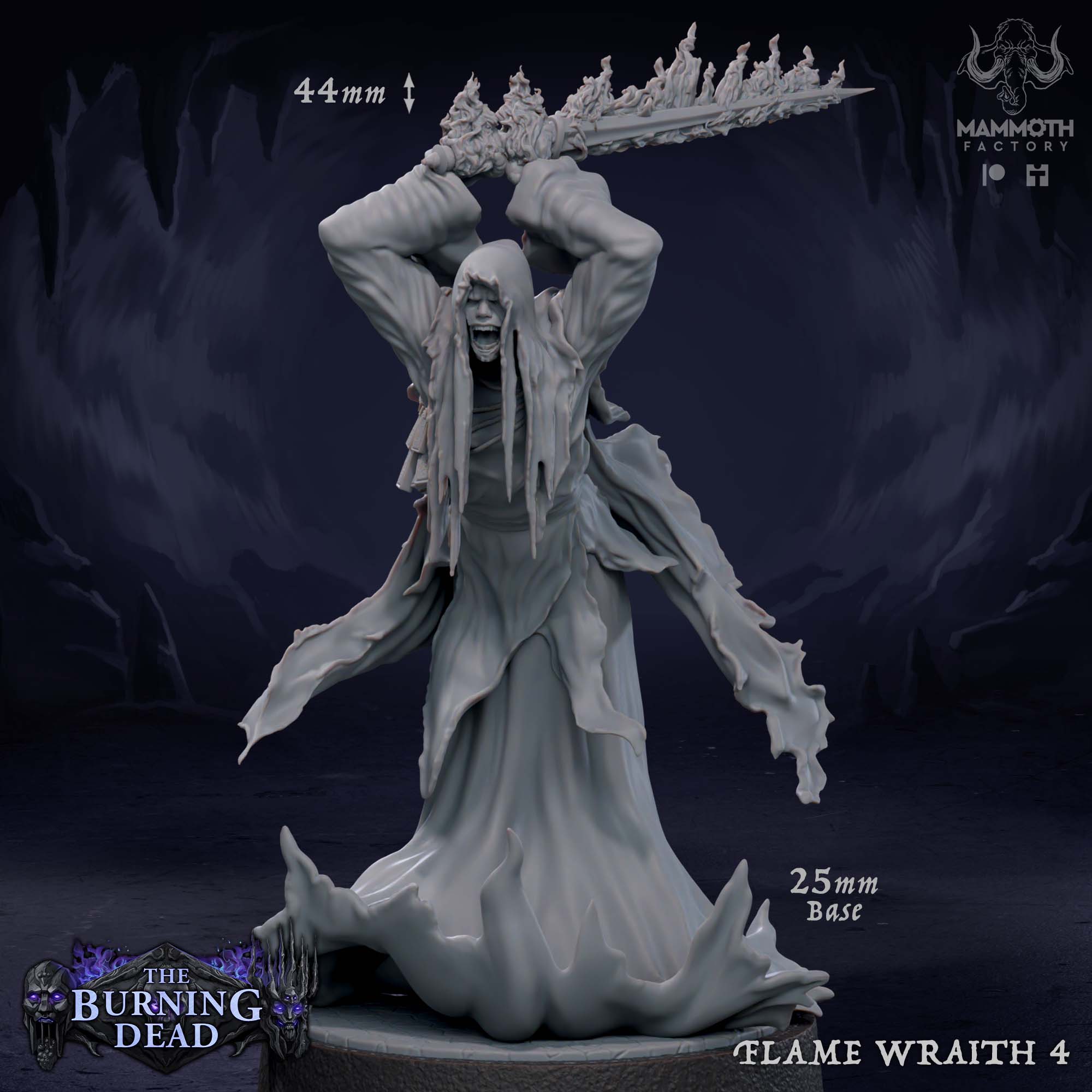 Flame Wraith: Sculpt 4 Main image