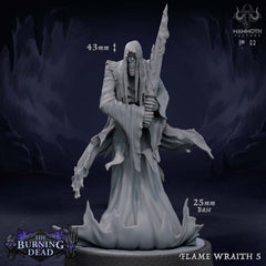 Flame Wraith: Sculpt 5