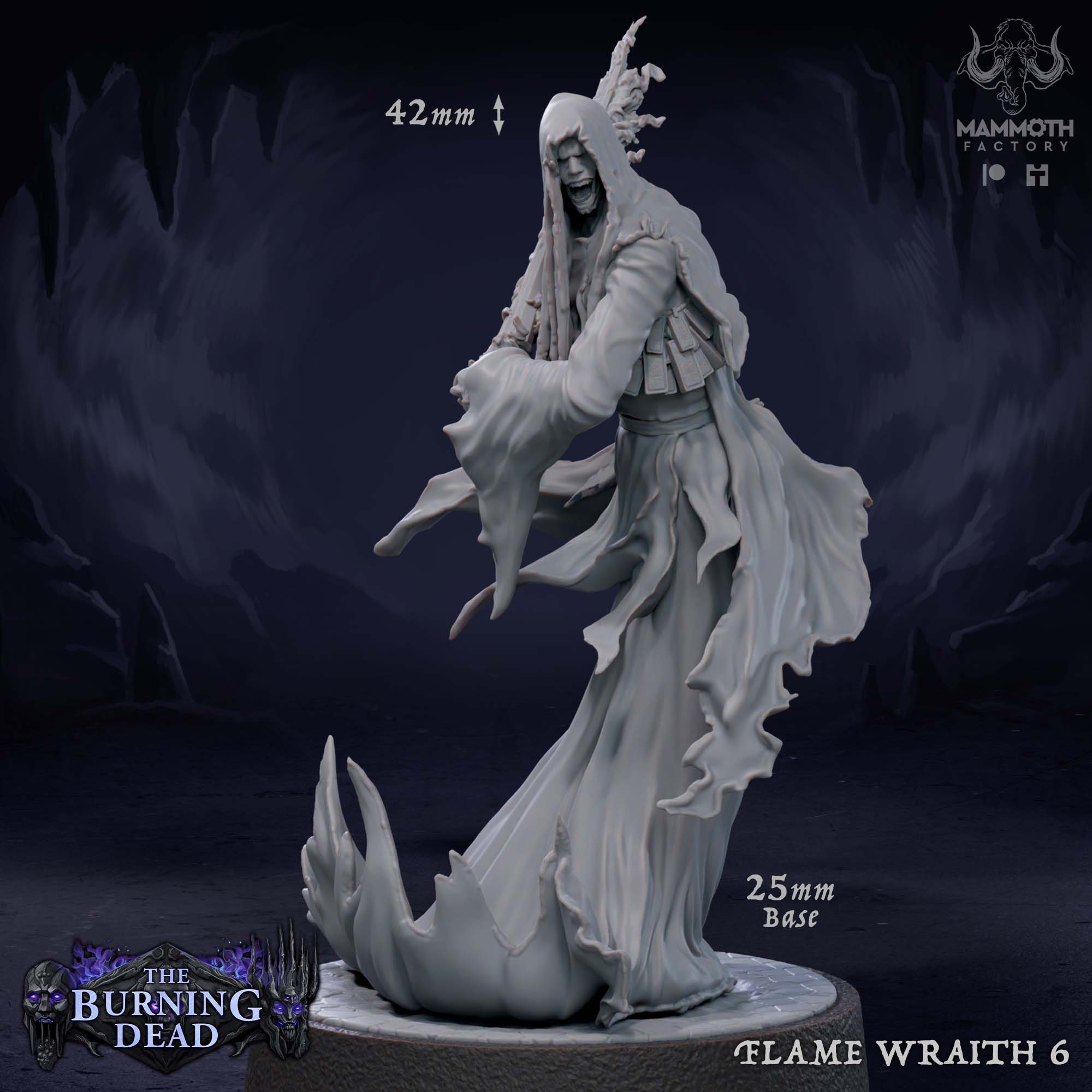 Flame Wraith: Sculpt 6 Main image