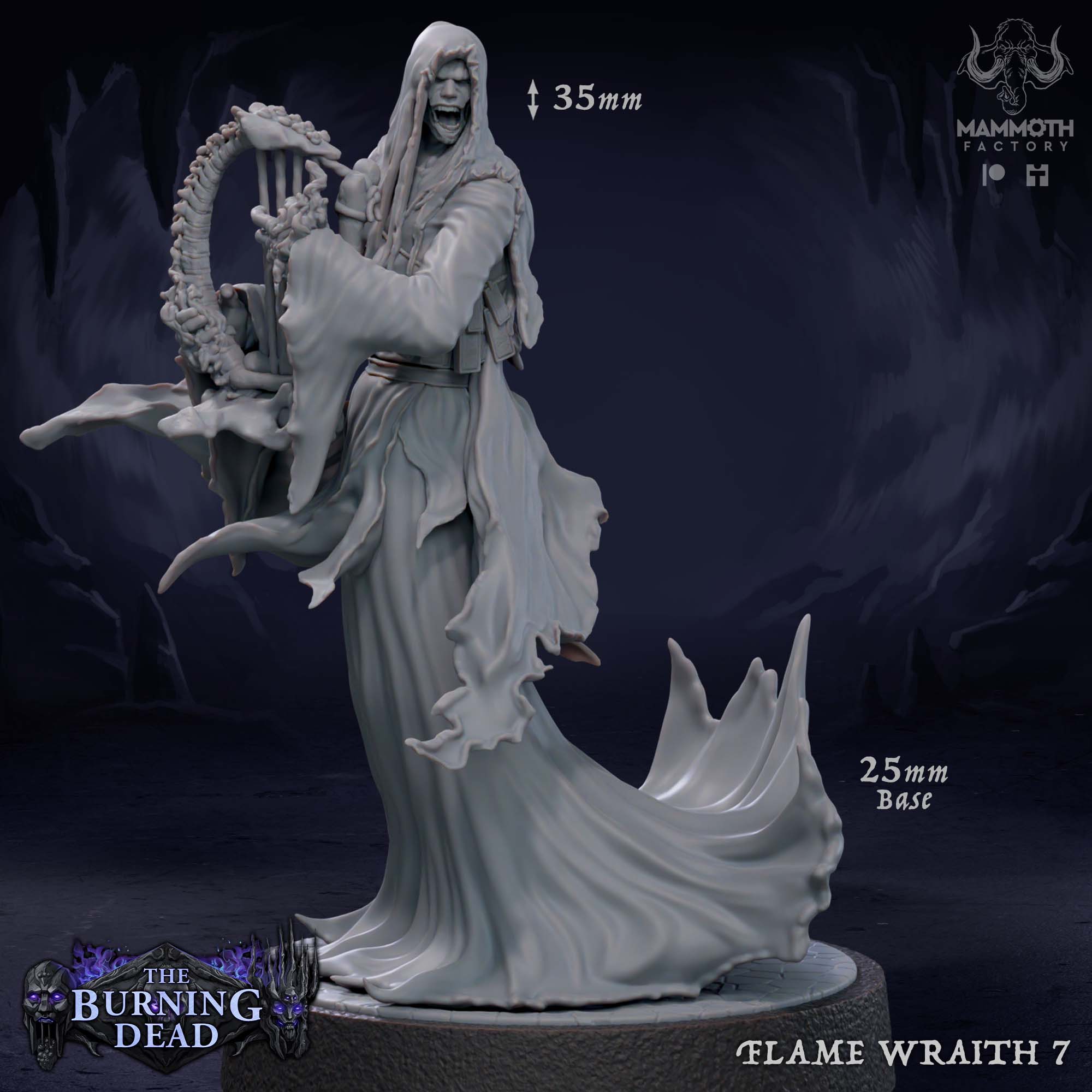 Flame Wraith: Sculpt 7 (Musician) Main image