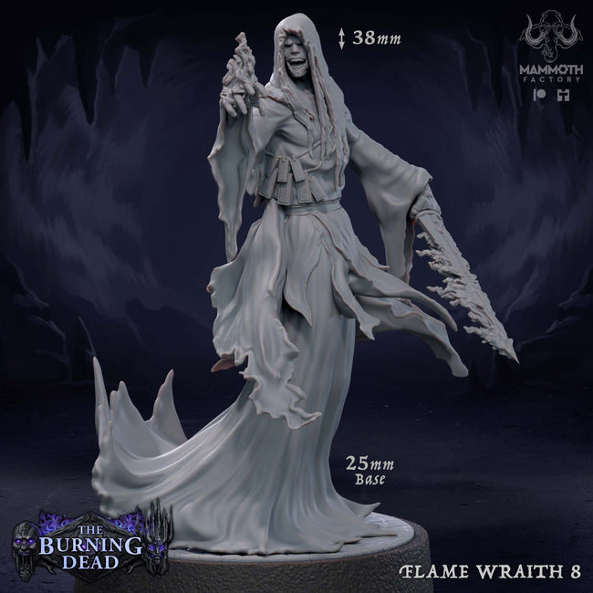 Flame Wraith: Sculpt 8 Hover Image
