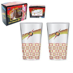 Flash Gordon 16 oz. Glass Set of 2 - Collectors World Toys