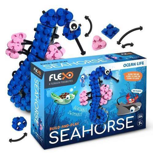 FLEXO Ocean Life Range - Seahorse - Collectors World Toys