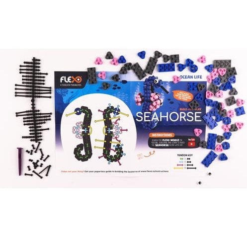FLEXO Ocean Life Range - Seahorse - Collectors World Toys