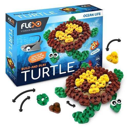 Flexo Ocean Life Range Turtle - Collectors World Toys