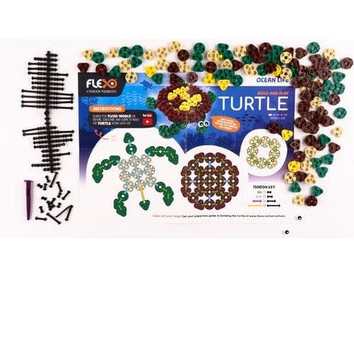 Flexo Ocean Life Range Turtle - Collectors World Toys