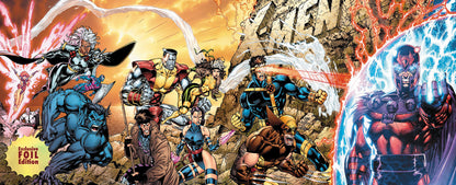 [4 PACK 🚨 Limited Edition! 🚨] [FOIL] X-Men 1991 #1 Facsimile Edition Unknown Comics Jim Lee Exclusive Connecting Cover PREMIUM Var (02/12/2025) - Collectors World Toys