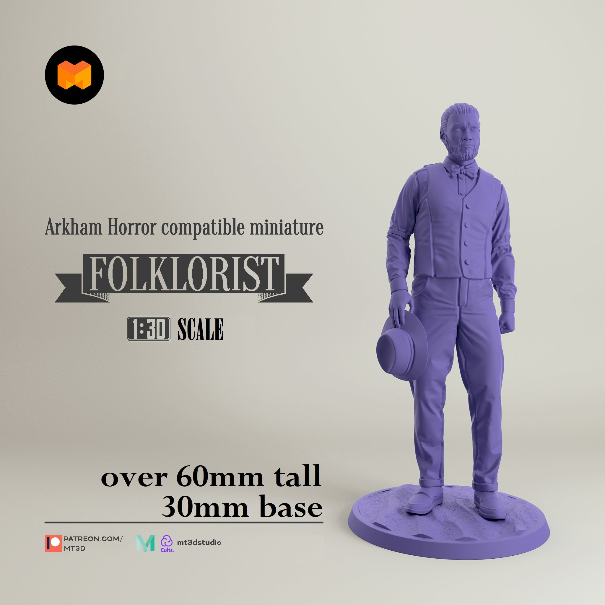 Arkham Compatible Investigator: The Folklorist (Kohaku Narukami) Main image