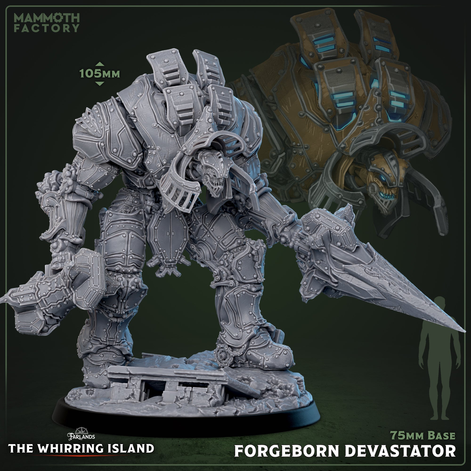 Forgeborn Devastator (Hulking Mechanized Guardian) Main image