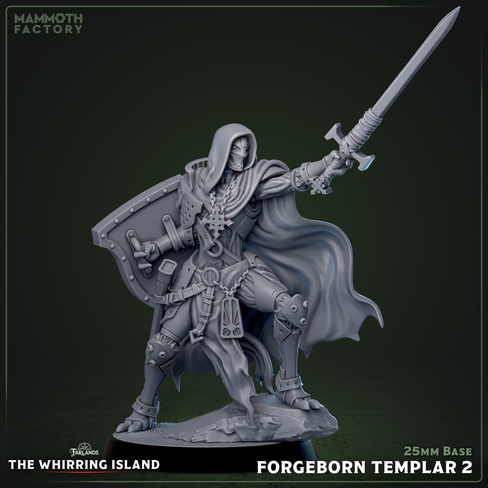 Forgeborn Templar: Sculpt 2 (Warforged Knight) Main image