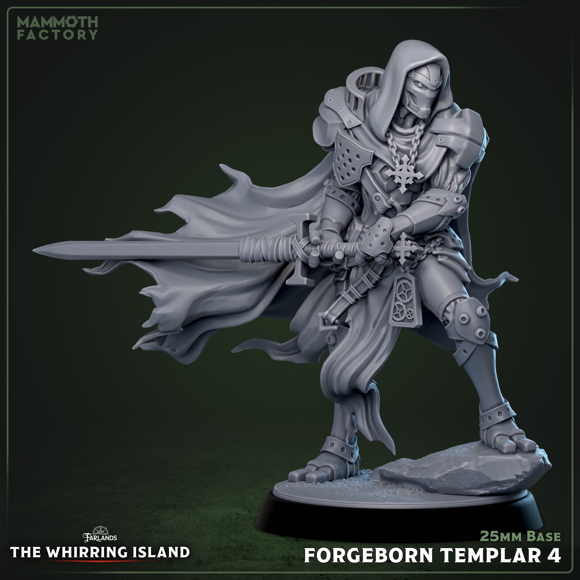 Forgeborn Templar: Sculpt 4 (Warforged Knight) Main image
