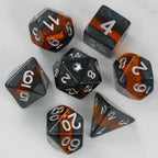 Forgotten Amber - 7 Piece DnD Dice Set | Acrylic RPG Gaming Dice - Collectors World Toys